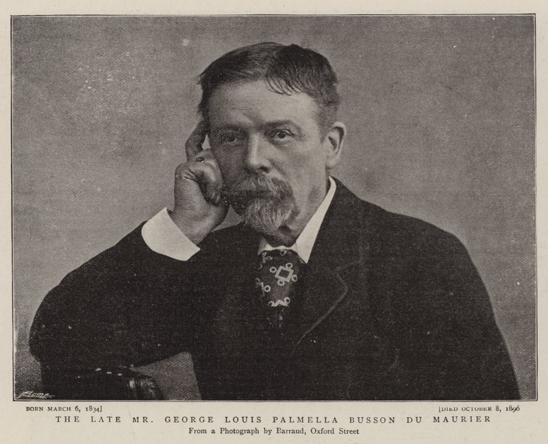 Den avdøde herr George Louis Palmella Busson Du Maurier av English Photographer