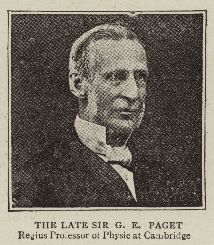 Den avdøde Sir GE Paget av English Photographer