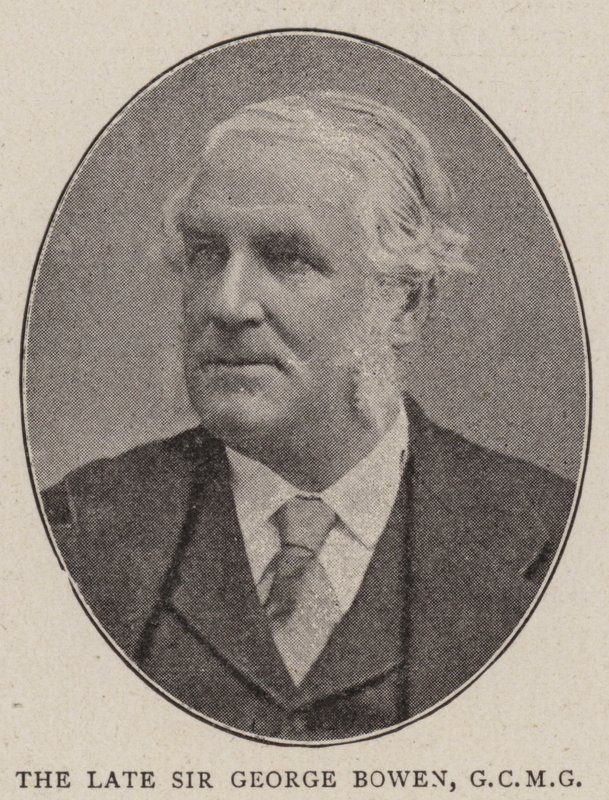 Den avdøde Sir George Bowen, GCMG av English Photographer