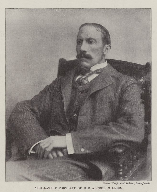 Det siste portrettet av Sir Alfred Milner av English Photographer