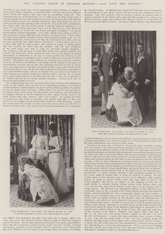 Den lengste regjeringen i engelsk historie, Gud redde dronningen! av English Photographer