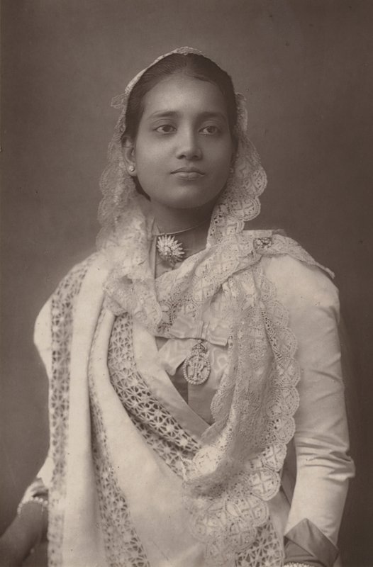 Maharani fra Kuch Bihar av English Photographer