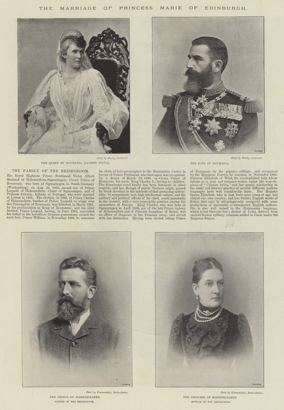Ekteskapet til prinsesse Marie av Edinburgh av English Photographer