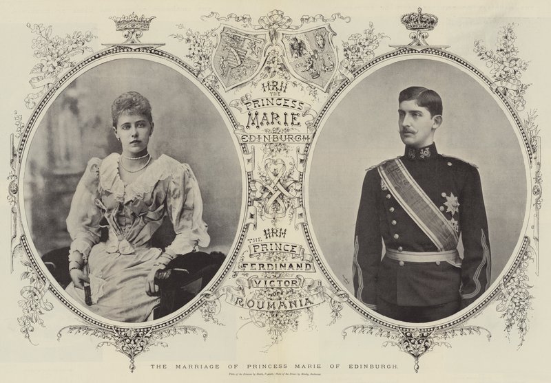 Ekteskapet til prinsesse Marie av Edinburgh av English Photographer
