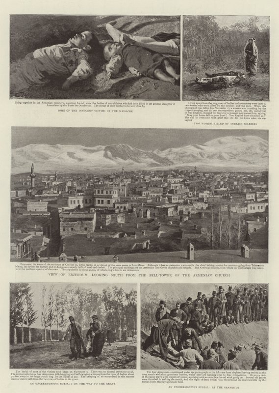 Massakren ved Erzeroum av English Photographer