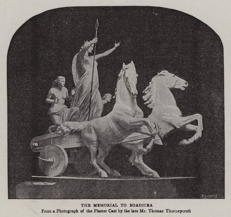 Minnesmerket over Boadicea av English Photographer