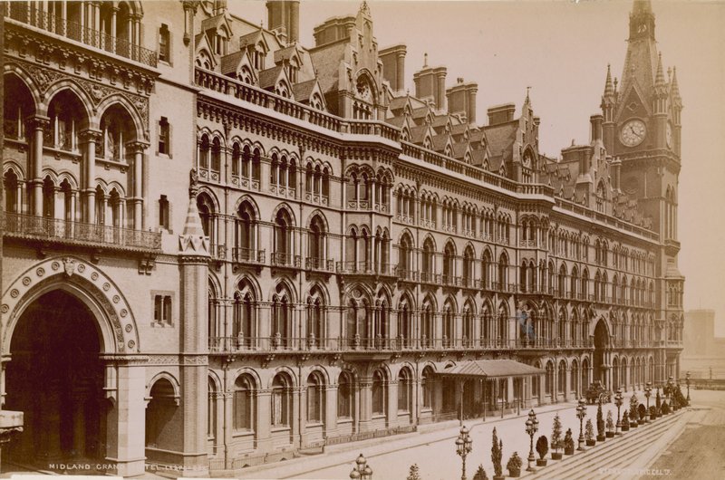 Midland Grand Hotel, Midland Railway Station, Euston Road, London av English Photographer