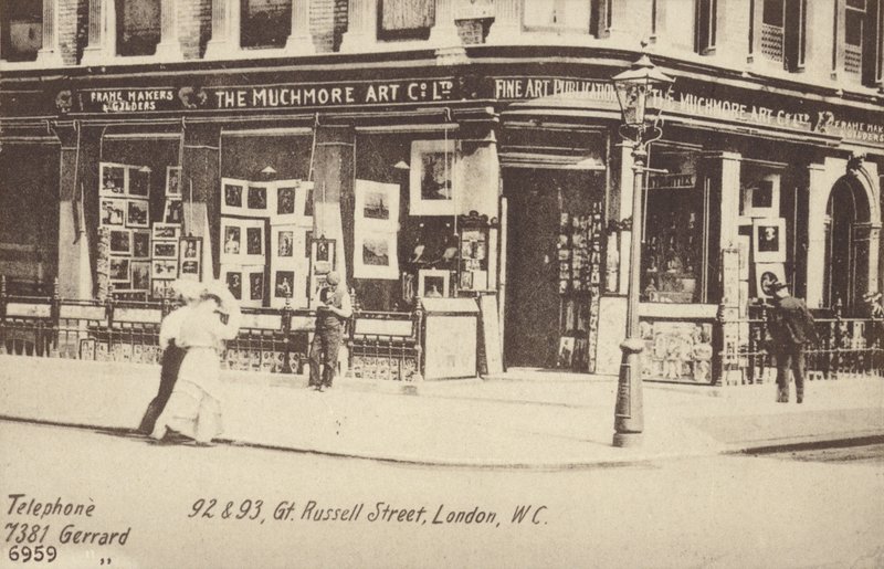 The Muchmore Art Co Ltd, 92 og 93, Great Russell Street, London, WC av English Photographer