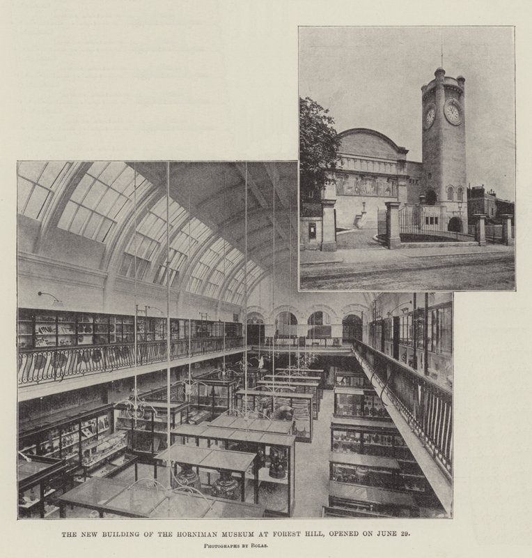 Den nye bygningen til Horniman-museet på Forest Hill, åpnet 29. juni av English Photographer