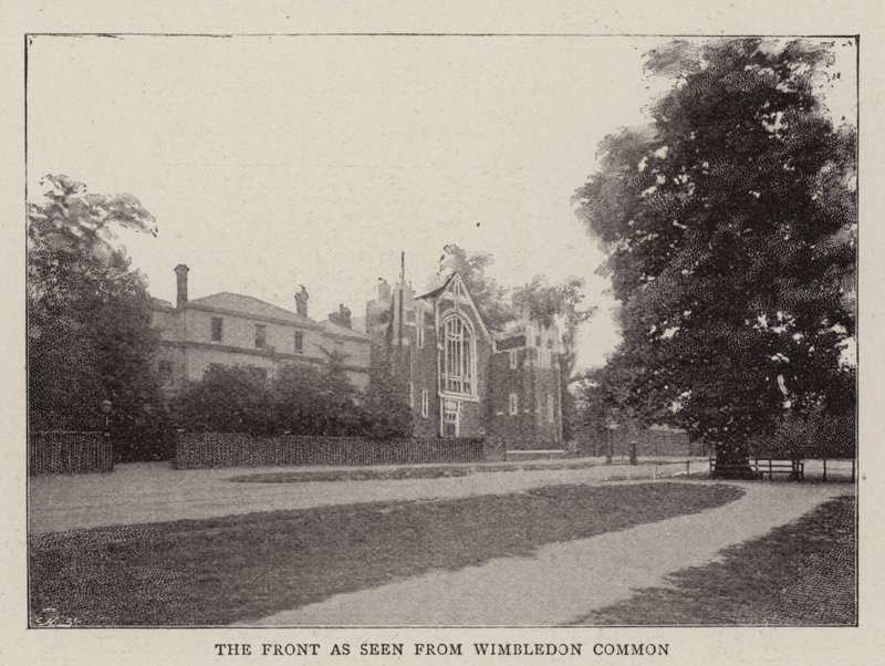 The New Buildings of Kings College School ved Wimbledon Common av English Photographer