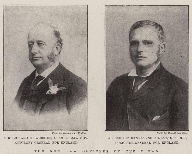 The New Law Officers of the Crown av English Photographer