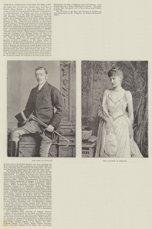 Den nye lord-løytnanten av Irland av English Photographer