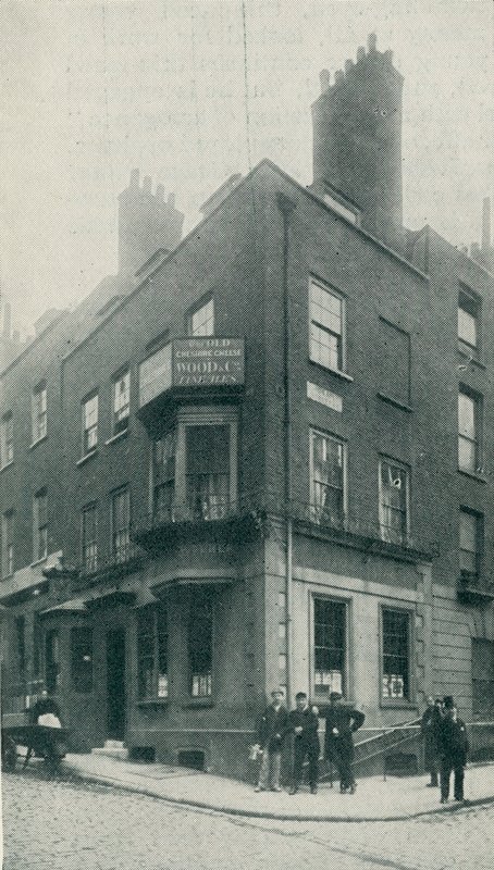 The Old Cheshire Cheese, Surrey Street, Strand, London av English Photographer
