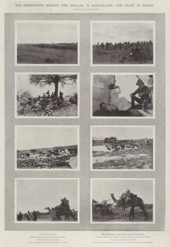 Operasjonene mot mullaen i Somaliland, kampen ved Erego av English Photographer