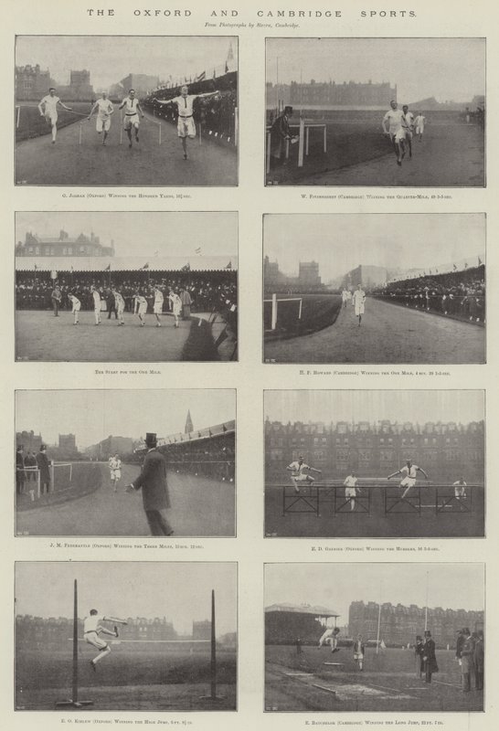 Oxford og Cambridge Sports av English Photographer
