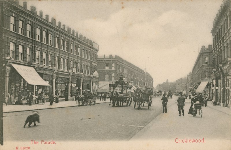 The Parade, Cricklewood av English Photographer