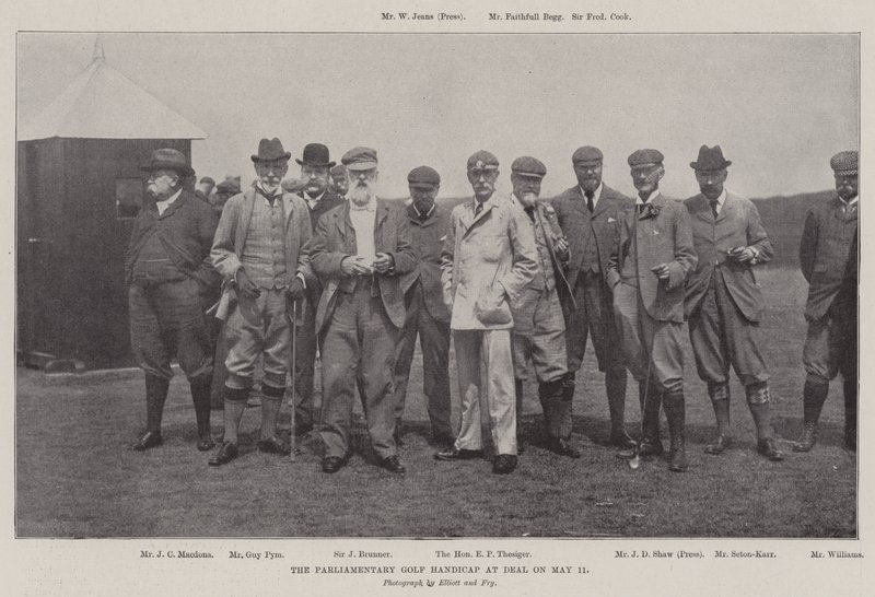 The Parliamentary Golf Handicap at Deal 11. mai av English Photographer