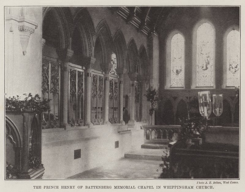 Prince Henry of Battenberg Memorial Chapel i Whippingham Church av English Photographer
