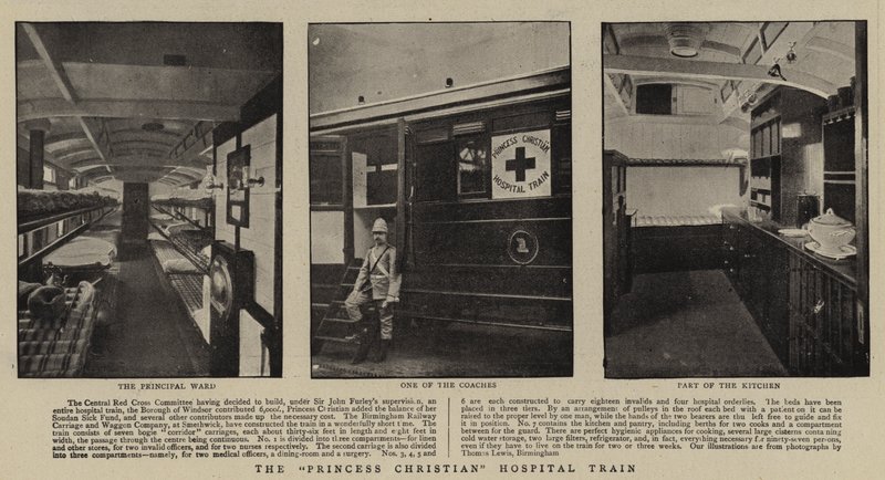 Prinsesse Christian Hospital Train av English Photographer