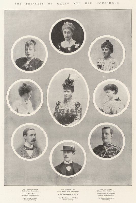 Prinsessen av Wales og hennes husholdning av English Photographer