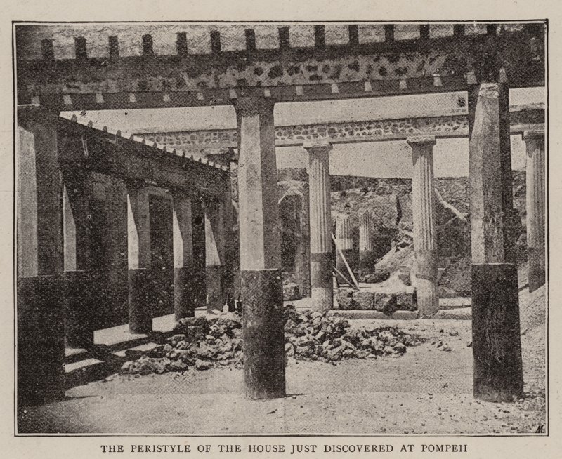 De nylige oppdagelsene i Pompeii av English Photographer