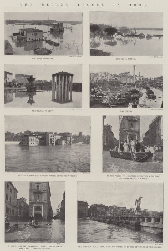 De siste flommene i Roma av English Photographer