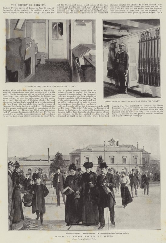 Dreyfus retur av English Photographer