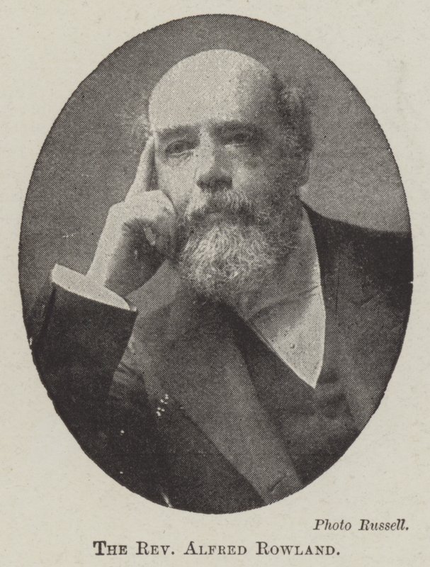 Pastor Alfred Rowland av English Photographer