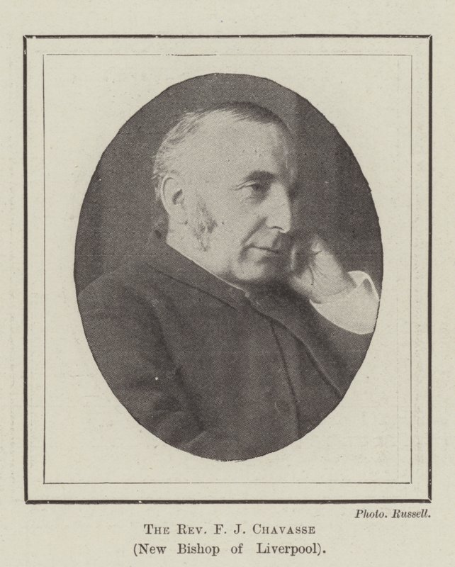 Pastor F J Chavasse, ny biskop av Liverpool av English Photographer