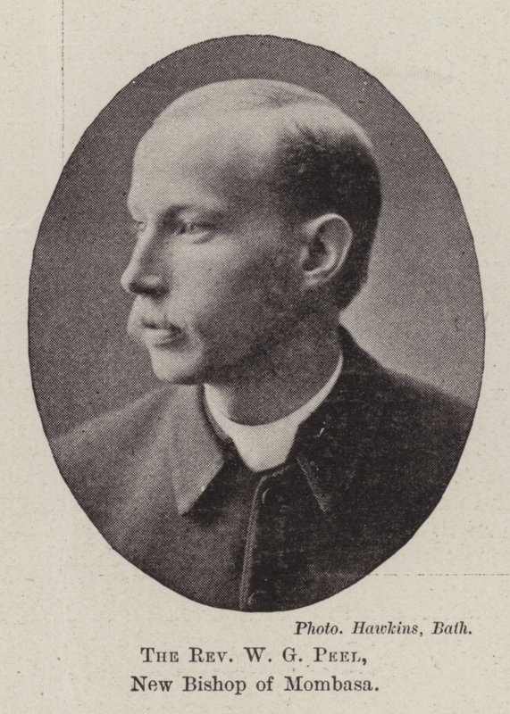 Pastor W G Peel, ny biskop av Mombasa av English Photographer