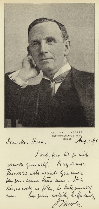 Høyre ære John Morley, MP av English Photographer