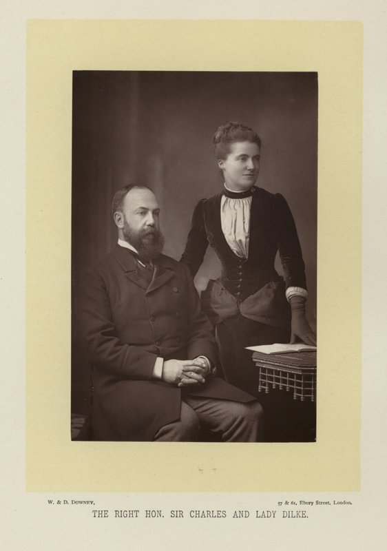 Høyre Hon. Sir Charles og Lady Dilke av English Photographer
