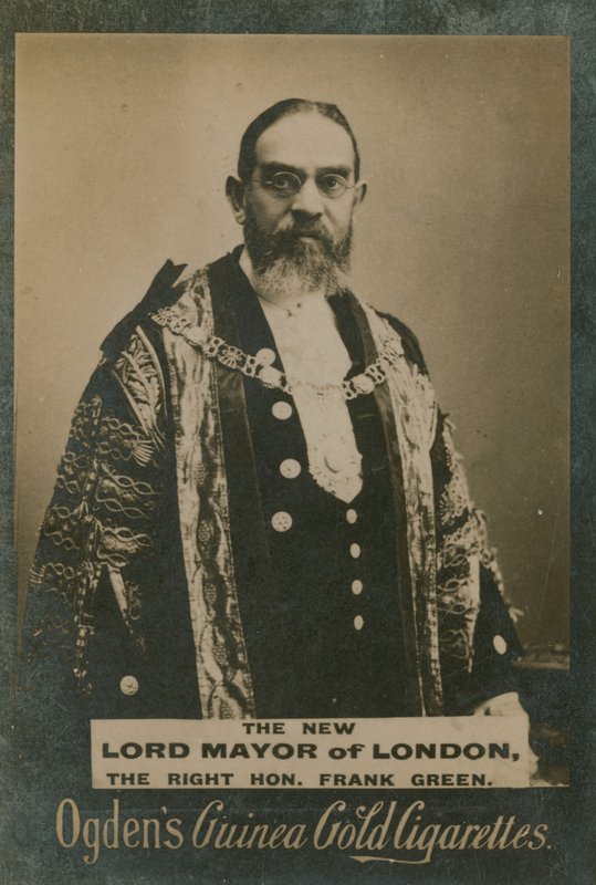 The Right Honourable Frank Green, den nye Lord Mayor of London av English Photographer