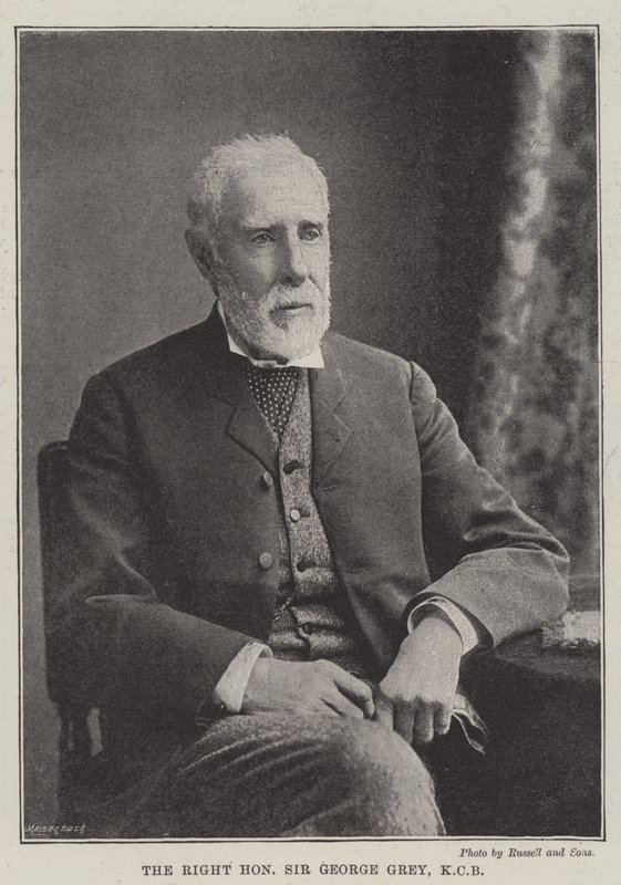 Høyre ærede Sir George Grey, KCB av English Photographer