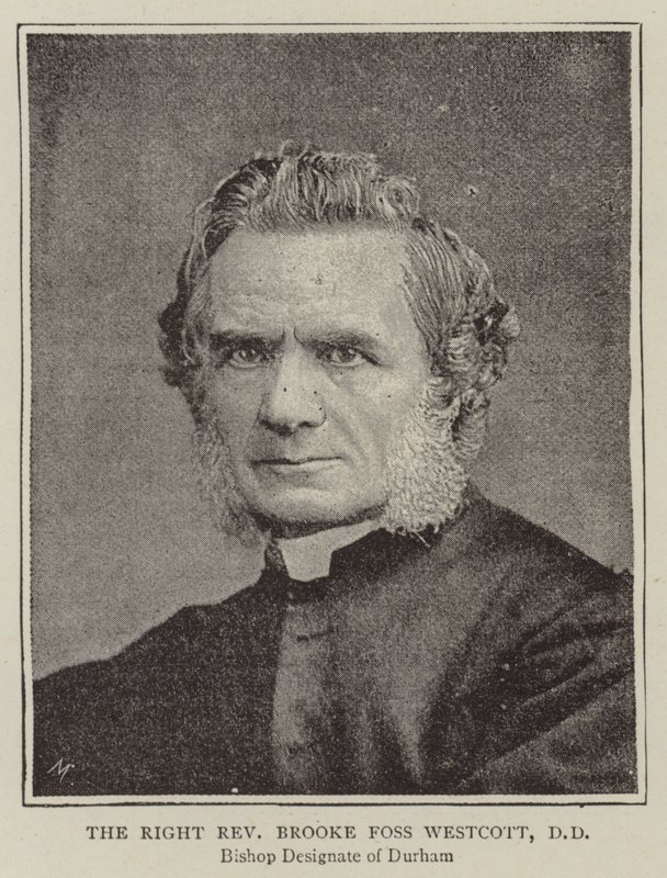 Høyre pastor Brooke Foss Westcott, DD av English Photographer