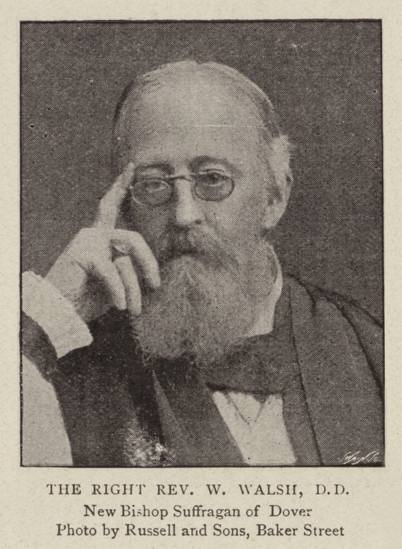 Den høyre pastor W Walsh, DD av English Photographer