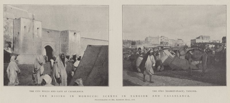 The Rising i Marokko, Scener i Tanger og Casablanca av English Photographer
