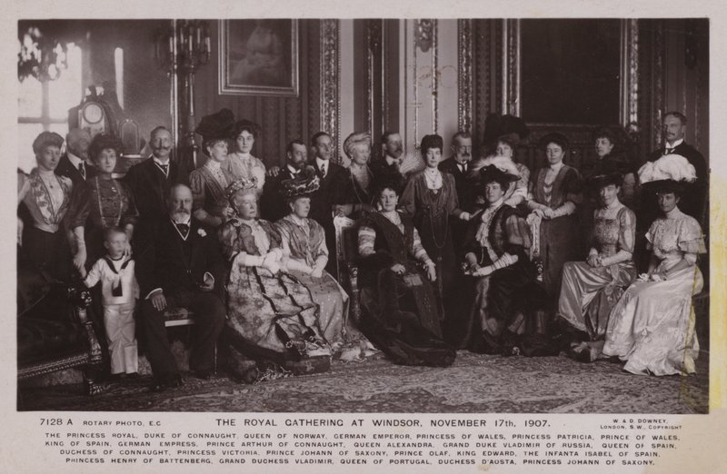 Royal Gathering i Windsor, 17. november 1907 av English Photographer