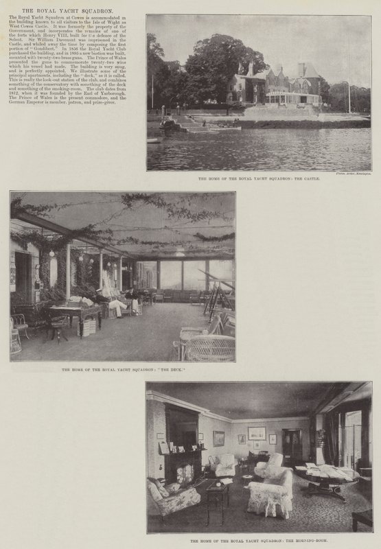 Royal Yacht Squadron av English Photographer