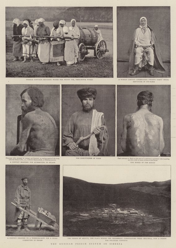 Det russiske fengselssystemet i Sibir av English Photographer