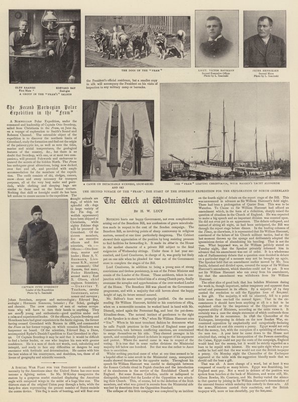 Den andre norske polarekspedisjonen i Fram av English Photographer