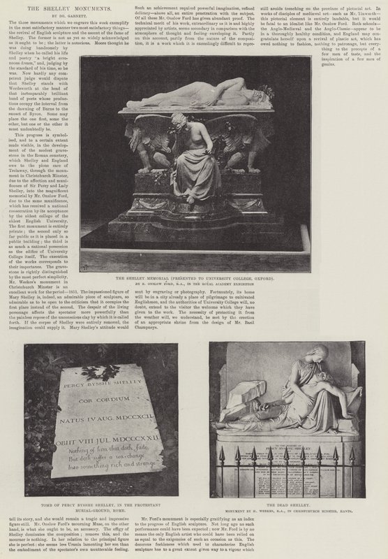 Shelley-monumentene av English Photographer