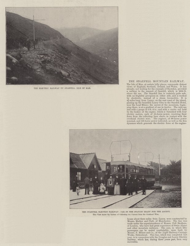 Snaefell Mountain Railway av English Photographer