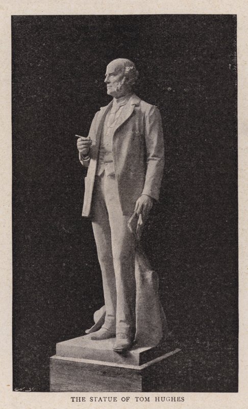 Statuen av Tom Hughes av English Photographer