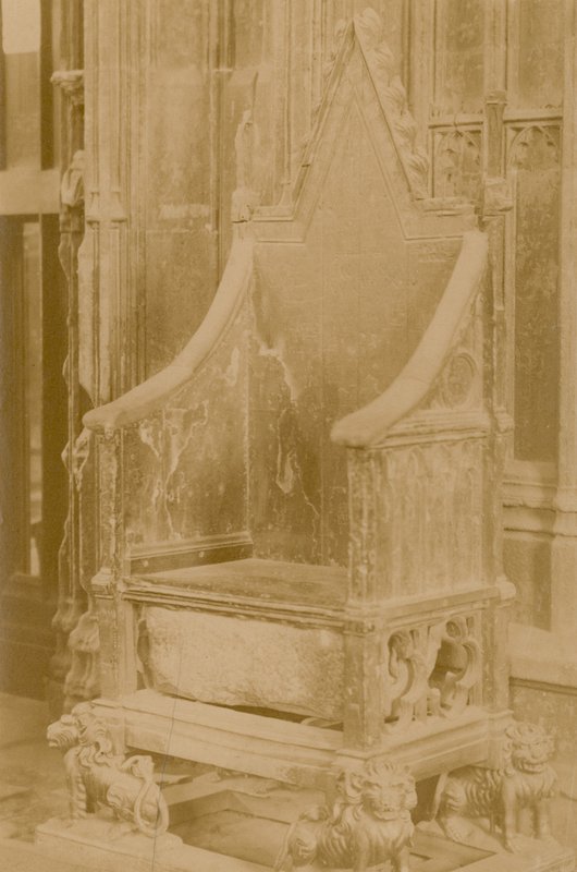 The Stone of Scone i kroningsstolen av English Photographer