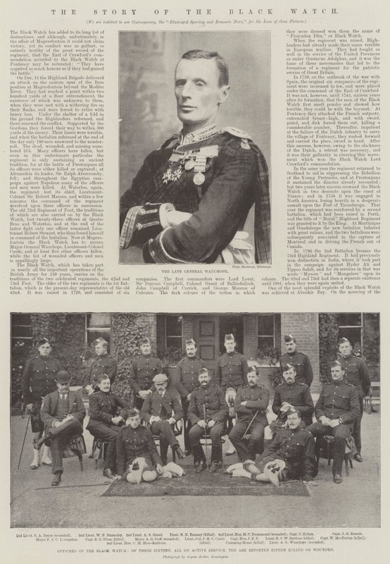 Historien om Black Watch av English Photographer
