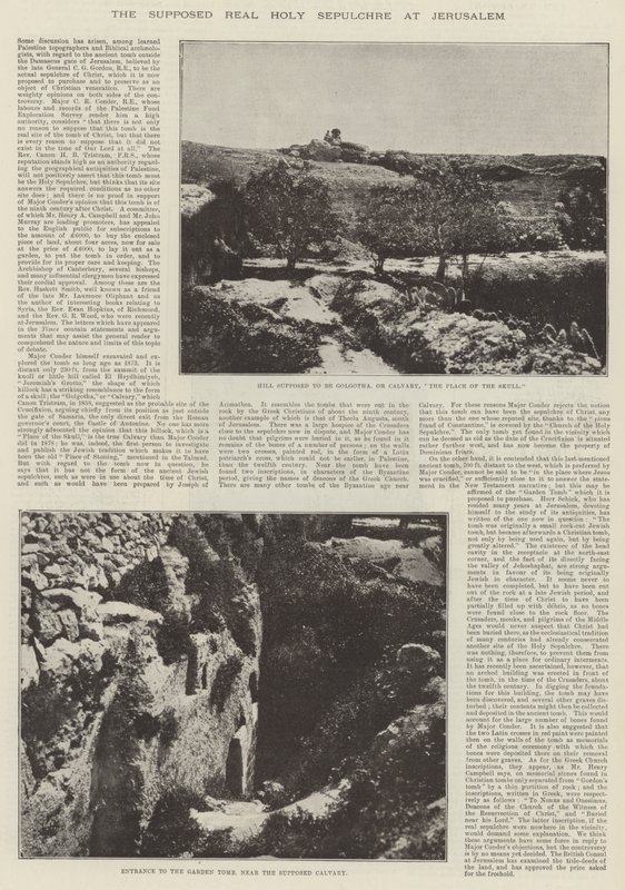 Den antatte virkelige hellige grav i Jerusalem av English Photographer