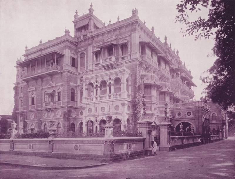 Tata Mansion, Bombay av English Photographer