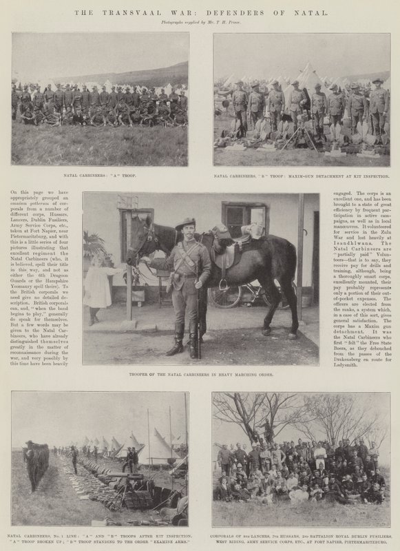 Transvaal-krigen, Defenders of Natal av English Photographer