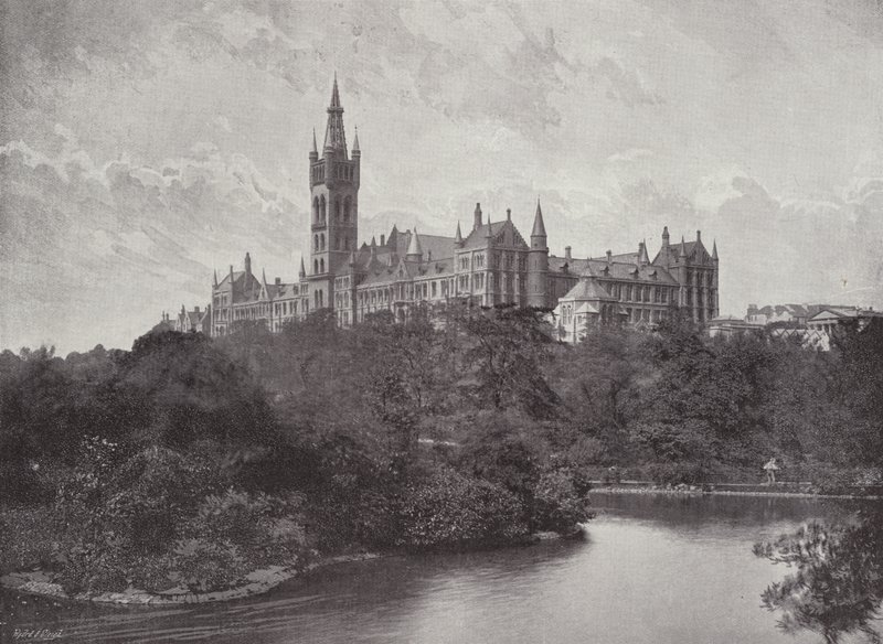 Universitetet, Glasgow av English Photographer